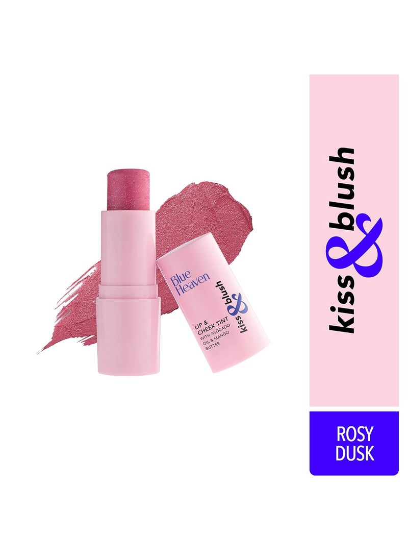 Blue Heaven Kiss & Blush, Lip, Cheek & Eyes Tint, Rosy Dusk, 8.5gm - Image 2